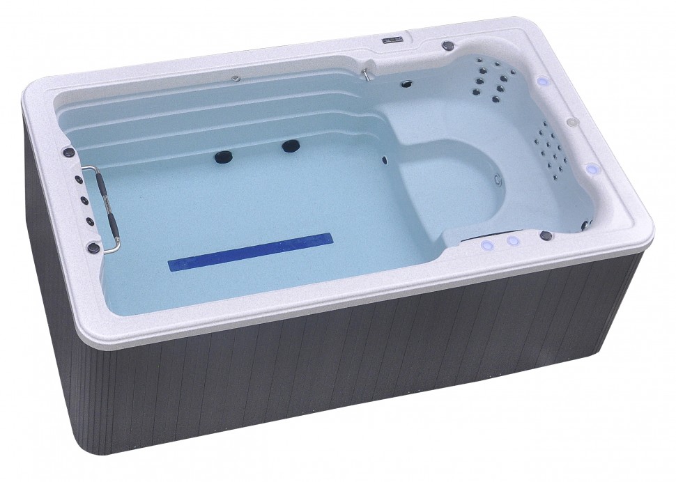 Плавательный СПА бассейн с противотоком Kingston JCS-15 (рис.1)