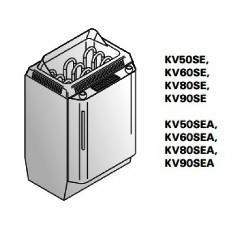 Электрическая печь Harvia Topclass KV45 (рис.3)